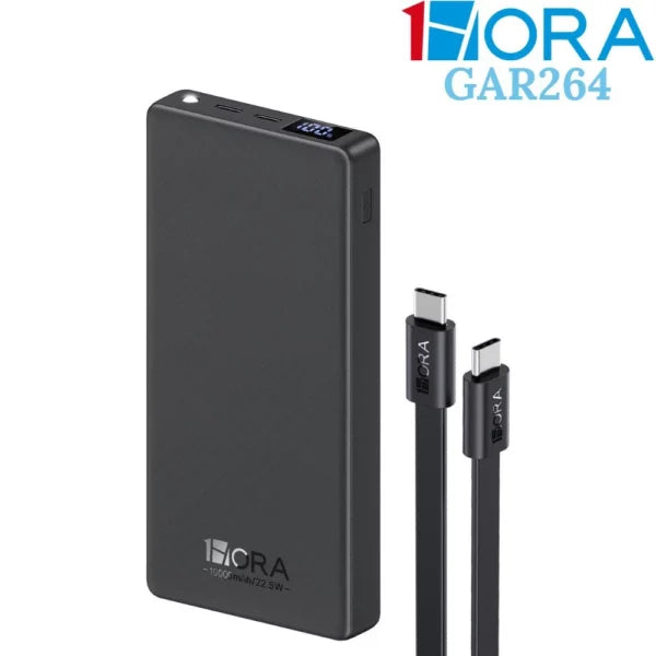 1Hora 10000mAh 22.5W Fast Charging PowerBank – GAR264