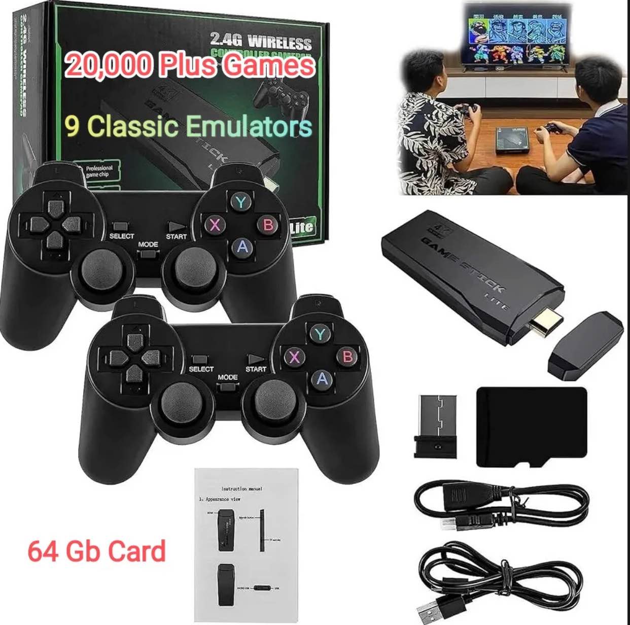 Wireless Retro Game Console